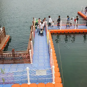 Пластиковый Понтонный водный плавающий мост
