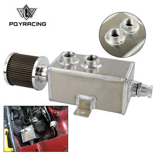 Réservoir d'air en aluminium Poyracing 1L avec filtre pour l'amélioration des performances automobiles - Product Image 1