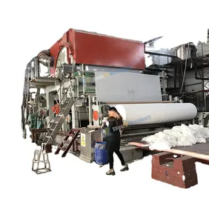 waste paper recycling 6m used crescent former automatic toilet tissue manufacturing machines