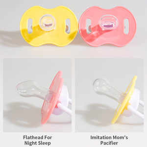 Animal dummies succhietto ciuccio Silicone Baby sleep bocca capezzolo ciuccio ciuccio con coperchio per neonato 0-12 m - Product Image 3