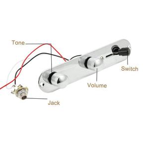 Placa de Control de Interruptor de 3 Vías Precableada para <span class=keywords><strong>Guitarra</strong></span> <span class=keywords><strong>Telecaster</strong></span> Metallor Tele - Product Image 3