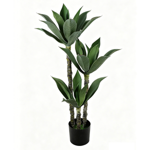 Artículos Decorativos para el Hogar en Oferta, Planta Artificial Tropical, Bonsái de <span class=keywords><strong>Agave</strong></span> Artificial, Planta de Sisal, Arreglos Florales para Fiestas y Bodas - Product Image 4
