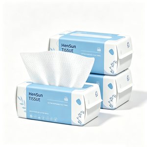 Toallitas Faciales Desechables de Algodón HenSun, Suaves, No Tejidas, para Desmaquillar, para Adultos, 100 Unidades - Product Image 4