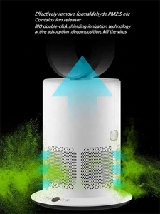 CGA Smart Home TP12 Ventilateur Tour Électrique en Plastique Numérique Ions Négatifs Refroidissement par le Vent Naturel Minuterie Sans Lame Ménage RV Table - Product Image 5