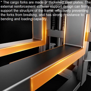 1ton 2ton nâng 1600 mét thủy lực tay <span class=keywords><strong>Stacker</strong></span> Heavy Duty khung thép Hướng dẫn sử dụng xe nâng <span class=keywords><strong>Pallet</strong></span> <span class=keywords><strong>Stacker</strong></span> - Product Image 6