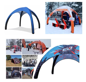 Customized Blue Inflatable Advertising <b>Tent</b> PVC Event Display <b>Canopy</b> Outdoor Trade Show Exhibition Gazebo Marquee Promo Shelter - Product Image 3