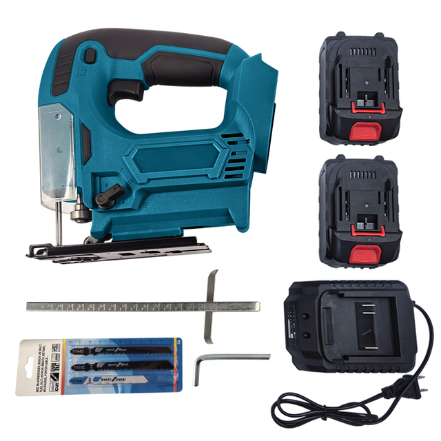 Portable DIY Cordless Jig Saw Grade Lithium Battery Power Source for Woodworking and Metal Cutting