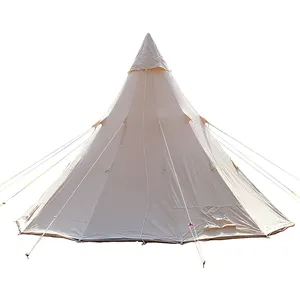 Tipi Teepee 12 Person Family Festival waterproof transpernt tent