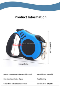 2025 <span class=keywords><strong>automatique</strong></span> rétractable Durable personnalisé Nylon plomb <span class=keywords><strong>laisse</strong></span> <span class=keywords><strong>pour</strong></span> <span class=keywords><strong>chien</strong></span> de compagnie <span class=keywords><strong>pour</strong></span> voyage en plein air marche randonnée - Product Image 2