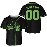 Jersey Baseball dengan Nama dan Nomor Tim yang Dipersonalisasi, Kaos Jersey Baseball Custom, Seragam Jersey Baseball untuk Penggemar Baseball