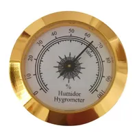 Cigar Hygrometer, Analog Cigar Humidor Hygrometer, Mechanical Round  Hygrometer Humidity Gauge