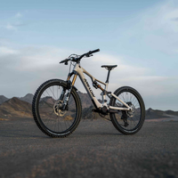 Vélo de montagne électrique Amflow PR Carbon, en fibre de carbone, EMTB 1500W, batterie amovible, système d'entraînement Avinox M2, fabrication en usine