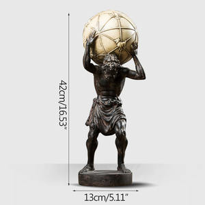 Figura <span class=keywords><strong>de</strong></span> <span class=keywords><strong>Atlas</strong></span> <span class=keywords><strong>de</strong></span> resina griega para decoración del hogar, escultura <span class=keywords><strong>de</strong></span> bronce Challenger para decoración <span class=keywords><strong>de</strong></span> muebles <span class=keywords><strong>de</strong></span> oficina, accesorios para <span class=keywords><strong>el</strong></span> hogar, artesanías <span class=keywords><strong>de</strong></span> resina - Product Image 6