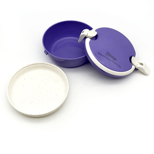 Boîte à lunch bento portable isotherme en plastique à clipser pour enfants, motif dessin animé, idéale pour le bureau et les sorties - Product Image 1