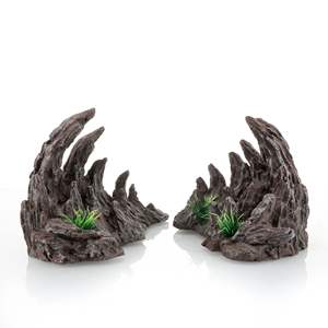 Set de Rocas Decorativas para Acuarios, Plantas Acuáticas, Piedras, Adornos Pequeños, Decoración Interior de Acuarios, Escenario de Cañón - Product Image 3