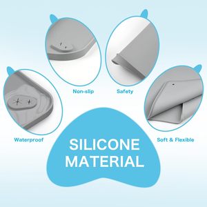 Nouvelle Tapisserie de Chien Pliable en Silicone 2025 pour Siège de Voiture, Forme Carrée, Utilisation Toutes Saisons, Couleur Personnalisable - Product Image 4