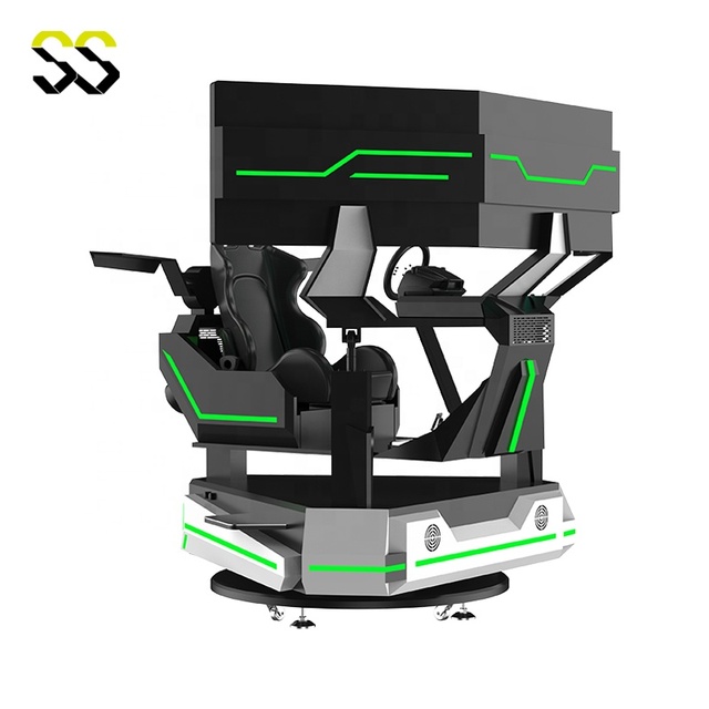 Guangzhou Entertainment Equipment Sim Driving Simulator Kit 3 Dof High Speed 3 Screen VR Car Simulator for Driving School