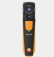 Caméra thermique Testo 860i avec résolution 1280x960, sensibilité 200 MK, écran 384x288