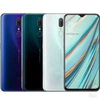 Teléfono inteligente Android A9 4G reacondicionado usado, pantalla de gota de agua, Batería grande de 65W, carga rápida, celular LTE en inglés