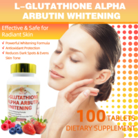 Comprimés blanchissants OEM les plus vendus à base de Gluta Alpha Arbutin, produits de beauté anti-âge certifiés HALAL, collagène antioxydant