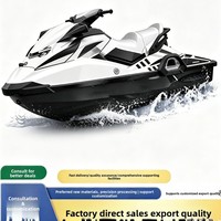 Jet-boat à essence biplace pour le sauvetage aquatique ; PVC haute performance, haute vitesse, à déplacement défini, respectueux de l'environnement