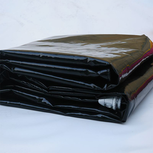 Impermeable negro 4m X5m 4x6m 6x8 400 gramos Pvc lona inflable cabina tienda - Product Image 1