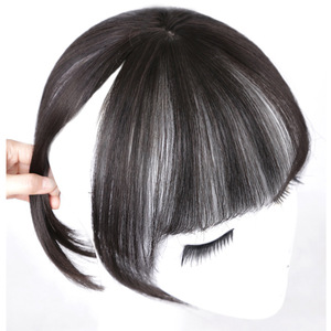 Envío Gratis Naturelshair Pelucas de Cabello Humano de Alta Calidad Sin Pegamento, Peluca de Cabello Humano Afro Corto Gris Cobre - Product Image 1