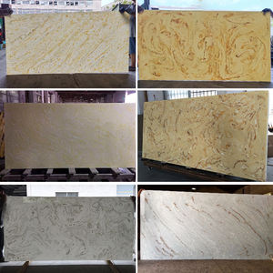 Pierre artificielle polie hautement transparente, translucide, imitation pierre, avec motif de jade norvégien pour comptoir de bar - Product Image 5