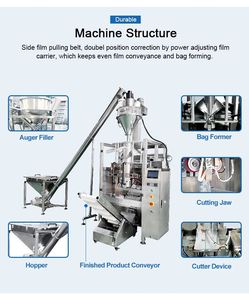 milk washing detergent <span class=keywords><strong>mini</strong></span> cacao corn small coffee bleaching chemical custom 1kg powder packing machine - Product Image 4