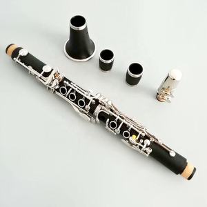 คลาริเน็ต 17 คีย์ คีย์ C ลดราคาพิเศษ พร้อมตัวเครื่องทำจากยางแข็งและเบกาไลต์ ชุบนิกเกิล - Product Image 3