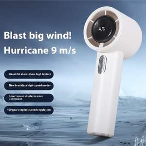 High-quality portable electric mini high-speed outdoor <b>handheld</b> <b>fan</b> - Product Image 3