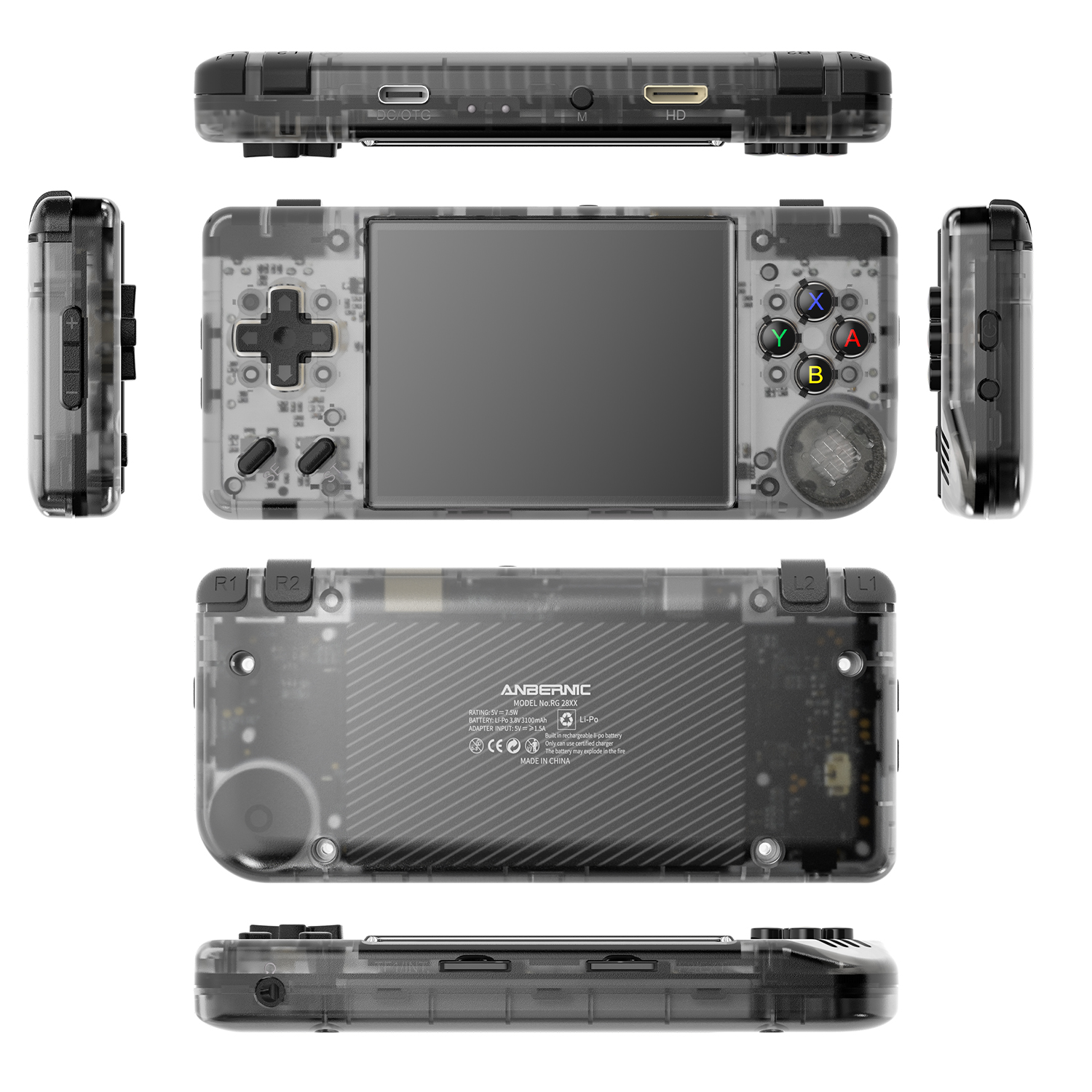 Noir transparent