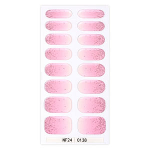 Bandes de <span class=keywords><strong>vernis</strong></span> à ongles en gel <span class=keywords><strong>semi</strong></span>-durcissable en 60 secondes, translucides roses, sans dommage, durcissement sous <span class=keywords><strong>lampe</strong></span> UV - Product Image 5