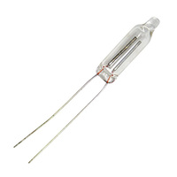 Ampoules de lampe à incandescence pour armoire, ampoule néon avec fils de connexion, base 110/220V 0.4W T2 Mini néon, lumière de signalisation automobile