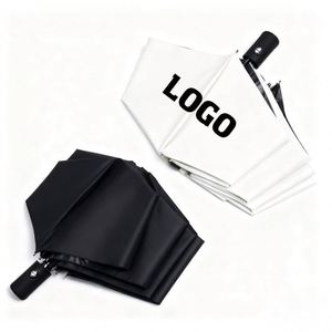 Parapluie pliable promotionnel personnalisé avec logo, protection UV, impression sur mesure, commande en gros - Product Image 1