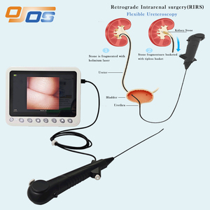 OD 6,3fr ID 1.1mm uretroskop ultra-halus fleksibel dengan 400*400 piksel untuk pasar dokter hewan - Product Image 1