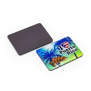 Imanes Personalizados al por Mayor para Refrigerador con Diseño de Placa de Matrícula de Puerto Rico, Recuerdos y Regalos - Product Image 4