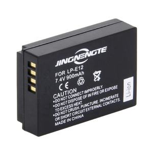 LP-E12 LPE12อะไหล่แบตเตอรี่กล้องสำหรับ Canon <span class=keywords><strong>EOS</strong></span> M50 M100 M200 <span class=keywords><strong>M10</strong></span> M2เมตร100D SX70จูบ X7กล้องสั่งทำตราสินค้า - Product Image 1