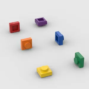NO.3024 1x1 piastra dot Pixel Art Photo toy building brick block parts building blocks castle brick giocattoli per bambini 3024 brick