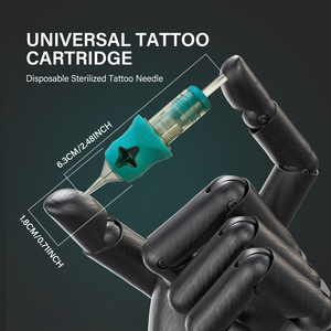 Agent de <span class=keywords><strong>recrutement</strong></span> en gros cartouche de tatouage aiguille cosmétique aiguilles de tatouage professionnel rond doublure personnalisé aiguille de tatouage - Product Image 1