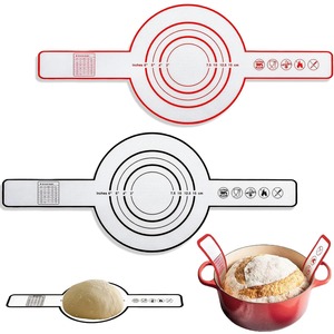 En gros, Tapis de cuisson en silicone pour four, réutilisable, avec longues poignées, antiadhésif, pour la cuisson et le transfert de pâte - Product Image 4