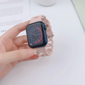 BEEFLYPOWER <span class=keywords><strong>Bracelet</strong></span> de montre en silicone respirant coloré en forme de donut pour <span class=keywords><strong>Apple</strong></span> IWatch Series 11 10 9 8 <span class=keywords><strong>3</strong></span> SE ultra 2 - Product Image 6