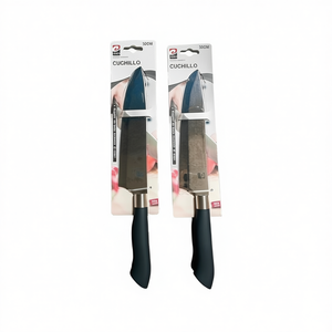 Erpsl Chef's Knife 20Cm Black Handle High Carbon Steel Kitchen Knife For Cooking - Product Image 1