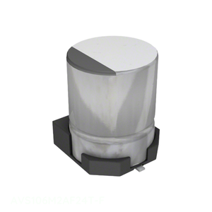 ตัวเก็บประจุ10 UF 20% 100V SMD ตัวเก็บประจุ10 UF ฝาครอบช่อง AVS106M2AF24T-F - Product Image 1
