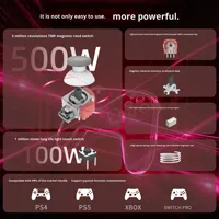 Nouvelle Version Améliorée 2ème Génération Stick Analogique TMR pour PS5, PS4, Xbox – Joystick de Remplacement Ginfull à Résistance Magnétique 3D TMR Hall