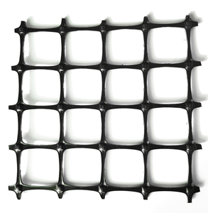 Hai trục <span class=keywords><strong>geogrid</strong></span> gia cố PP sợi thủy tinh nhựa <span class=keywords><strong>polyester</strong></span> thép để giữ lại tường và đường lái xe xây dựng - Product Image 2