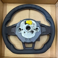 Volant en cuir R Line pour Volkswagen VW Golf 6 Golf 7 7.5 MK 6 7 7.5 GTI GTD GTE R Polo Passat Tiguan Passat Scirocco