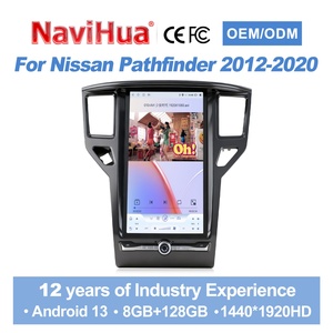 14.8'' Android Car Navigation Head Unit for Nissan Pathfinder 2012-2020 GPS Multimedia Carplay <b>System</b> - Product Image 1