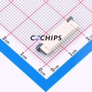 CAX-AFA07-13XCB-H2.5 FFC/FPC Connector SMD,P=1mm,Horizontal Mount Connector Drawer Type Bottom Contact 13P 1mm - Product Image 2