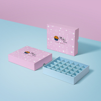 Maßgefertigte Größe & Design Schokoladenverpackungsboxen Mehrere Stile Hochwertige Lebensmittelgeeignete Geschenkboxen für Schokolade, Macarons & Süßigkeiten